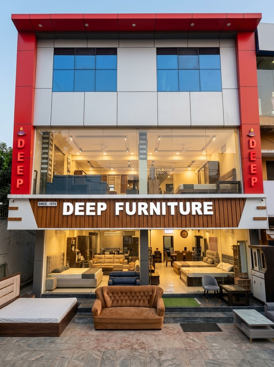 Deep Furniture Showroom Front Facade